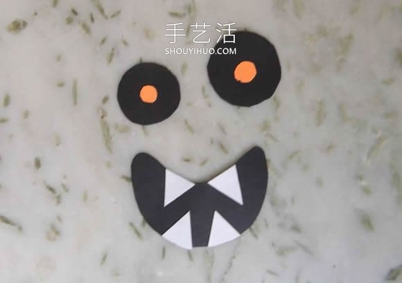 洗发水瓶废物利用 手工制作万圣节怪物笔筒(图2)