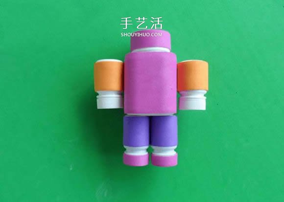 简单自制药瓶机器人的方法教程(图6)