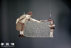 Dorie Millerson的手工编织雕塑作品欣赏(图10)