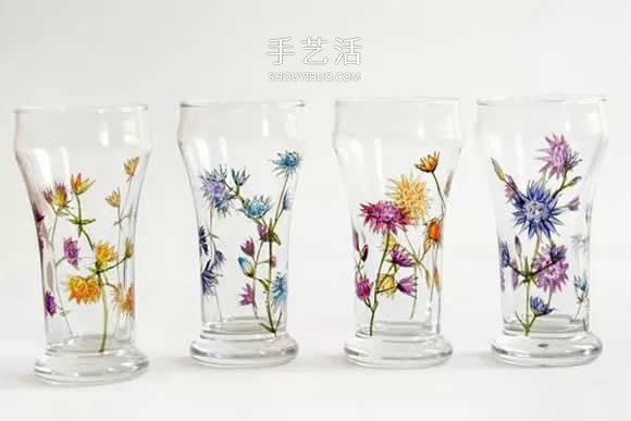 她们把家里的杯碟画成画 将每一天都过成诗！(图5)