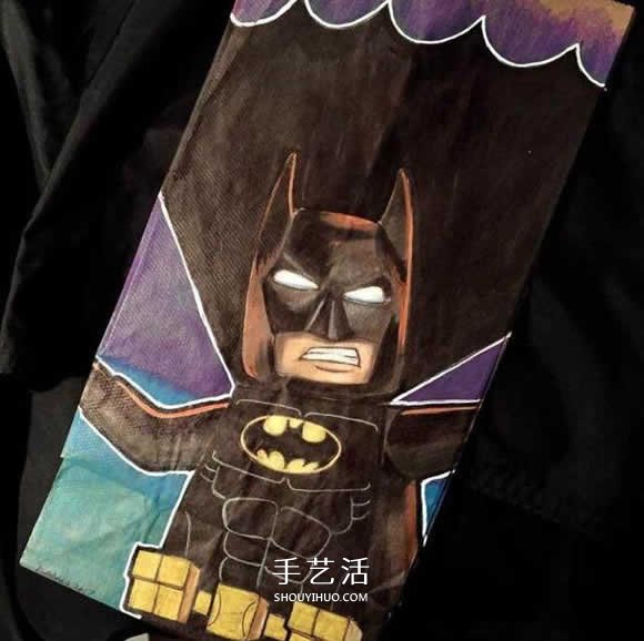 为了帮内向的儿子 爸爸手绘550个爱心午餐袋(图8)