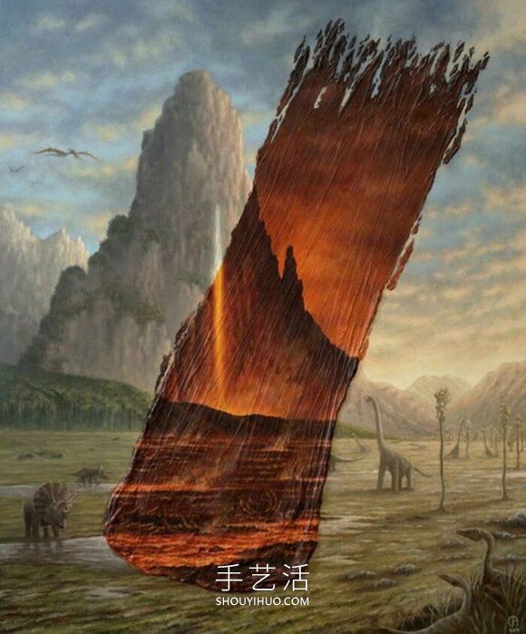 超现实异世界！艺术家笔下的神奇时光隧道(图7)