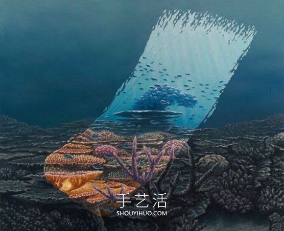 超现实异世界！艺术家笔下的神奇时光隧道(图8)