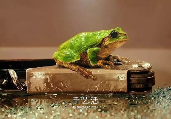 真没糊弄你！韩国画家一笔一笔画的超写实画(图21)