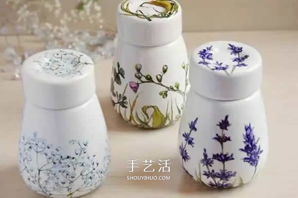 她们把家里的杯碟画成画 将每一天都过成诗！(图30)