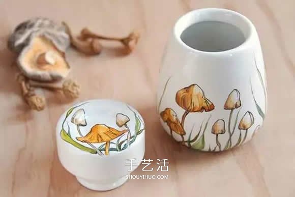 她们把家里的杯碟画成画 将每一天都过成诗！(图31)