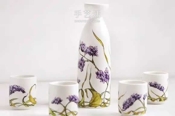 她们把家里的杯碟画成画 将每一天都过成诗！(图33)