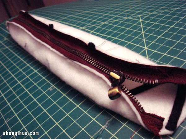 用拉链改造旧衣服 DIY超抢眼猫咪T恤教程(图10)
