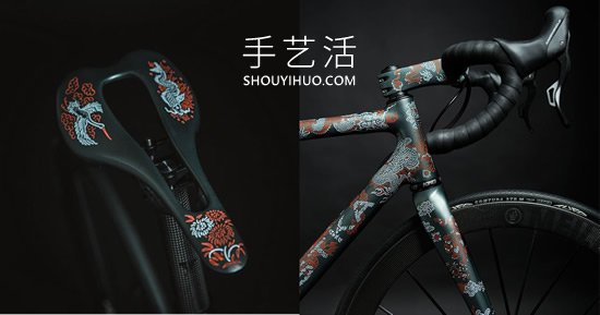 超精致手绘东洋风格自行车Scalatore Samurai！(图1)