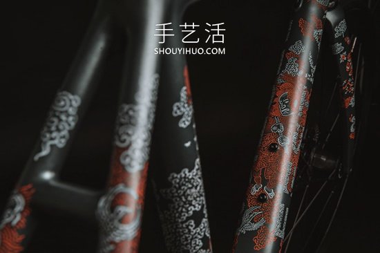 超精致手绘东洋风格自行车Scalatore Samurai！(图5)