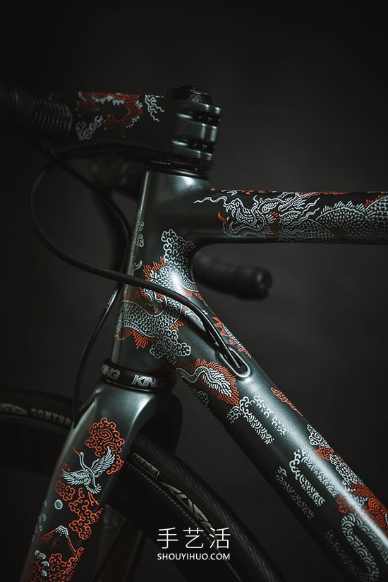 超精致手绘东洋风格自行车Scalatore Samurai！(图7)