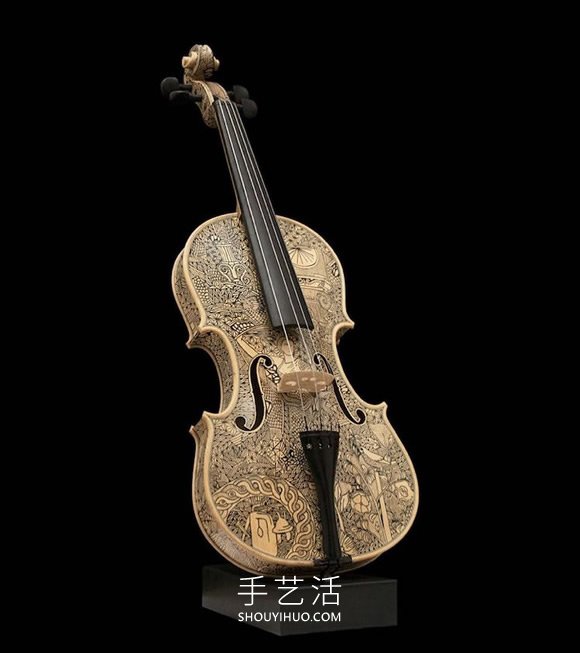 华丽的水墨画DIY,将弦乐器转换成精美故事书(图1) 华丽的水墨画DIY,将弦乐器转换成精美故事书(图1)
