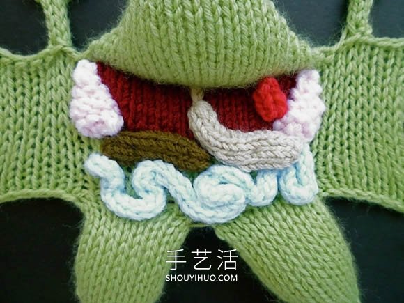 动物解剖针织作品！将解剖场面变成可爱展示(图3)