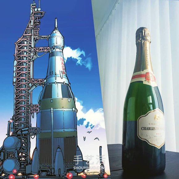 日常家用物品重构！壮观的太空飞船图纸设计(图10)