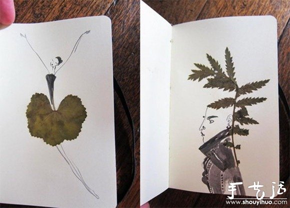 叶片小草DIY(图3)