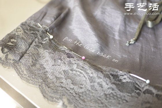 蕾丝+短裤 森女系性感短裤改造教程(图1)