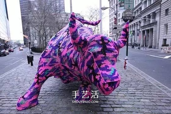 色彩大爆炸！用毛线编织物打扮我们的生活~(图5)