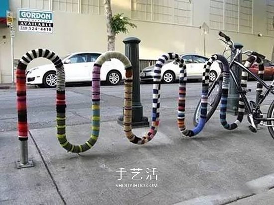 色彩大爆炸！用毛线编织物打扮我们的生活~(图7)