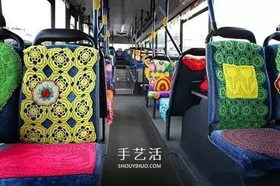 色彩大爆炸！用毛线编织物打扮我们的生活~(图3)