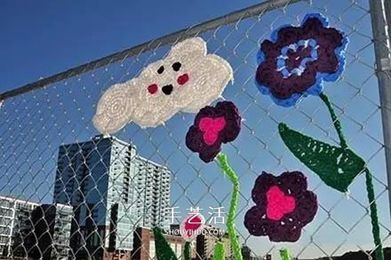 色彩大爆炸！用毛线编织物打扮我们的生活~(图9)