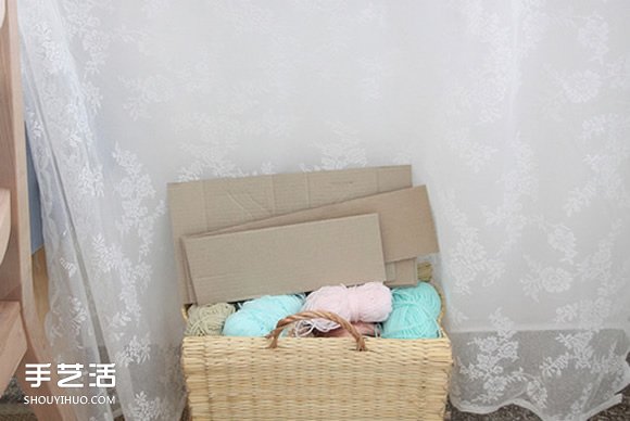细腻针法和淡雅色彩的搭配 森系钩针杯垫作品(图3)