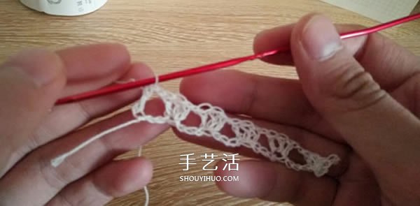 复古文艺范儿！时尚女式围巾的钩织编织图解(图5)