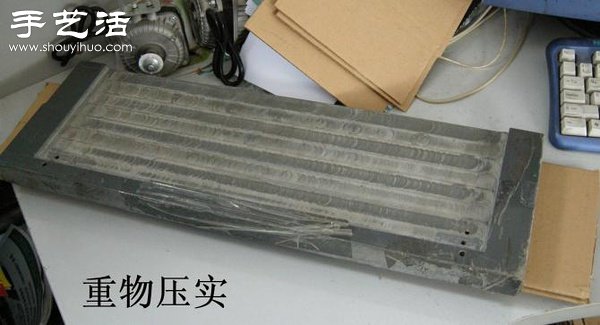 硬纸板废物利用DIY精致收纳柜(图5)