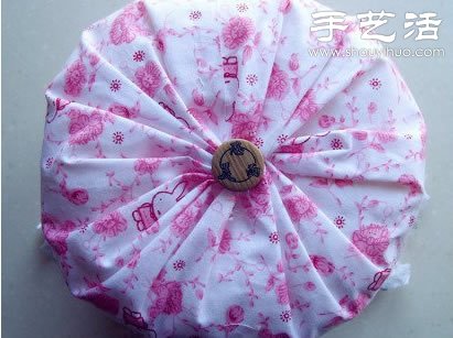 油桶+棉花+棉布 废物利用手工制作收纳筐(图1)