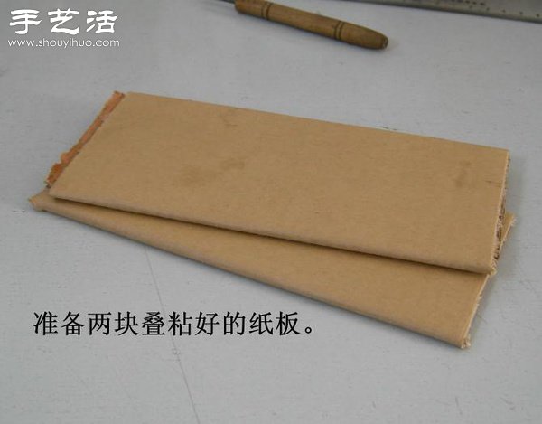 硬纸板废物利用DIY精致收纳柜(图13)