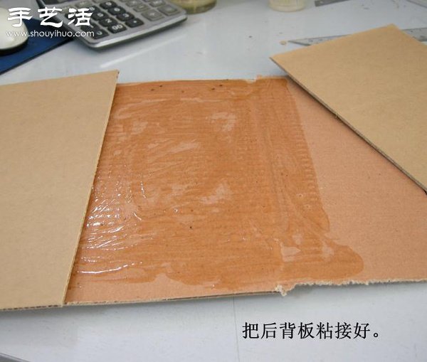 硬纸板废物利用DIY精致收纳柜(图15)