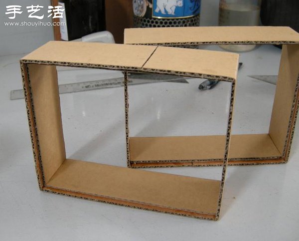 硬纸板废物利用DIY精致收纳柜(图23)