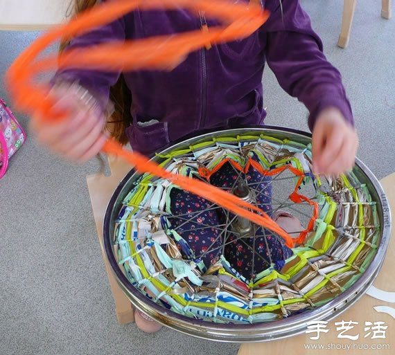 废弃自行车变废为宝手工DIY家居用品(图5)