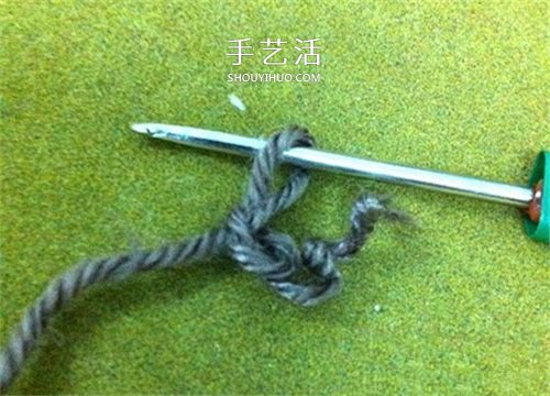 毛线猴头的编织方法 手工钩针编织猴子头图解(图2) 毛线猴头的编织方法 手工钩针编织猴子头图解(图2)