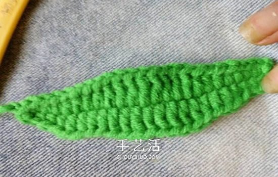 夏天最好玩的挂饰 钩针编织毛线西瓜的方法(图7) 夏天最好玩的挂饰 钩针编织毛线西瓜的方法(图7)