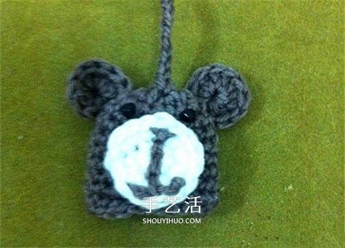毛线猴头的编织方法 手工钩针编织猴子头图解(图11) 毛线猴头的编织方法 手工钩针编织猴子头图解(图11)
