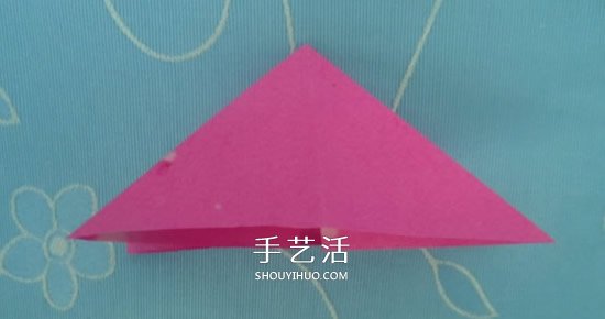 儿童折纸桃子的教程 简单小桃子怎么折图解(图2)