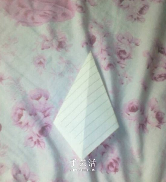 儿童手工折纸领带折法 简单小领带折叠方法(图4)