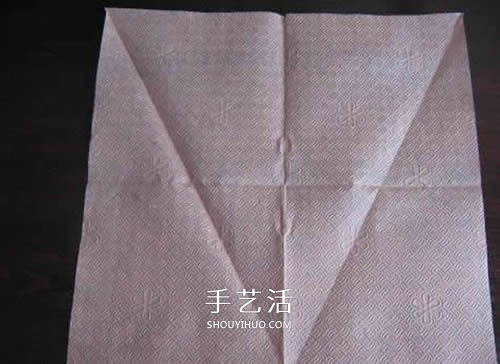 手工六角星杯垫的折法 简单星星杯垫怎么折(图2)