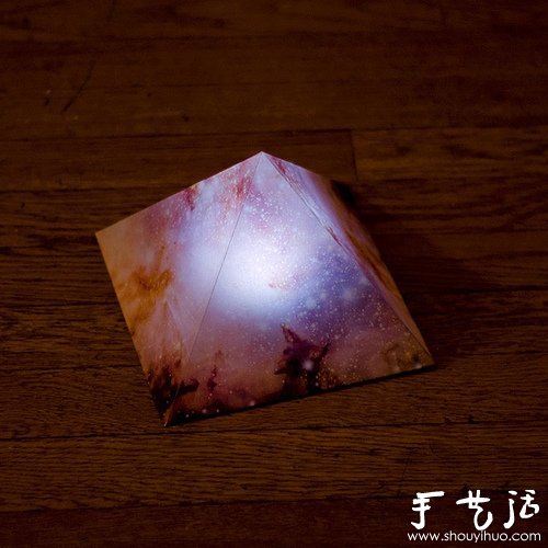 DIY手工制作梦幻金字塔灯具(图8) DIY手工制作梦幻金字塔灯具(图8)