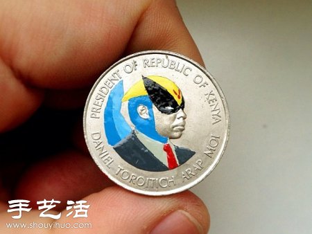 硬币人物图案的另类演绎(图9) 硬币人物图案的另类演绎(图9)