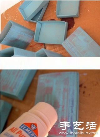 火柴盒废物利用手工制作首饰盒(图2)