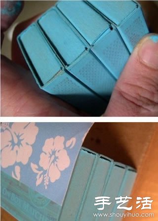 火柴盒废物利用手工制作首饰盒(图3)