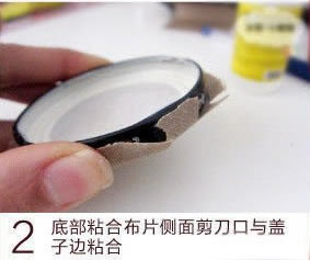 罐头盖子废物利用DIY针插的方法(图2)
