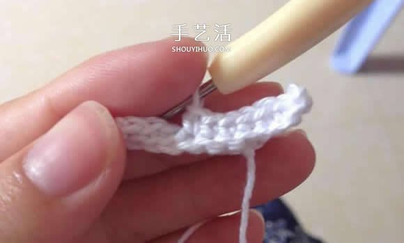 毛线收纳篮怎么编织 钩针编织圆形收纳筐图解(图16) 毛线收纳篮怎么编织 钩针编织圆形收纳筐图解(图16)