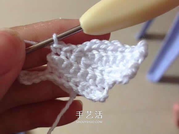 毛线收纳篮怎么编织 钩针编织圆形收纳筐图解(图20) 毛线收纳篮怎么编织 钩针编织圆形收纳筐图解(图20)