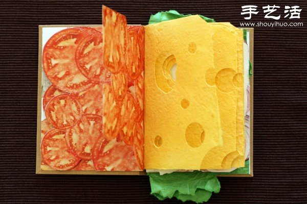 美味三明治书本 让你食欲大开神器(图3)