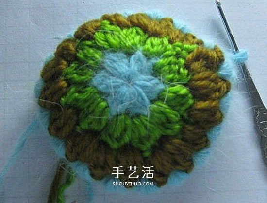 钩针编织小乌龟的方法 手工乌龟玩偶的编法(图5)