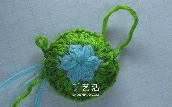 钩针编织小乌龟的方法 手工乌龟玩偶的编法(图3)