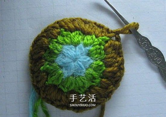 钩针编织小乌龟的方法 手工乌龟玩偶的编法(图4)