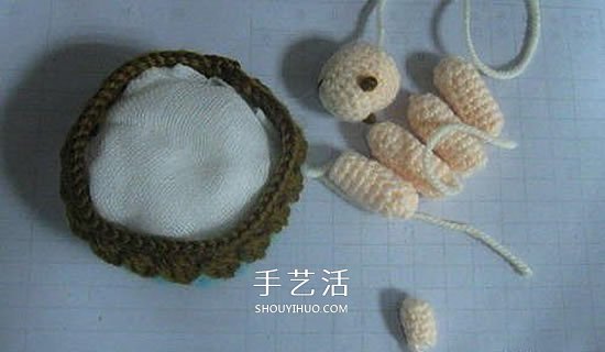 钩针编织小乌龟的方法 手工乌龟玩偶的编法(图12)